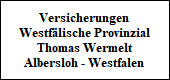Link : Provinzial Versicherungen Thomas Wermelt
