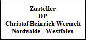 mailto : Christof Heinrich Wermelt